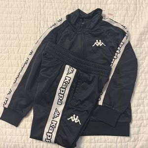 KAPPA USA Navy Blue Toddler Track Suit. 4T